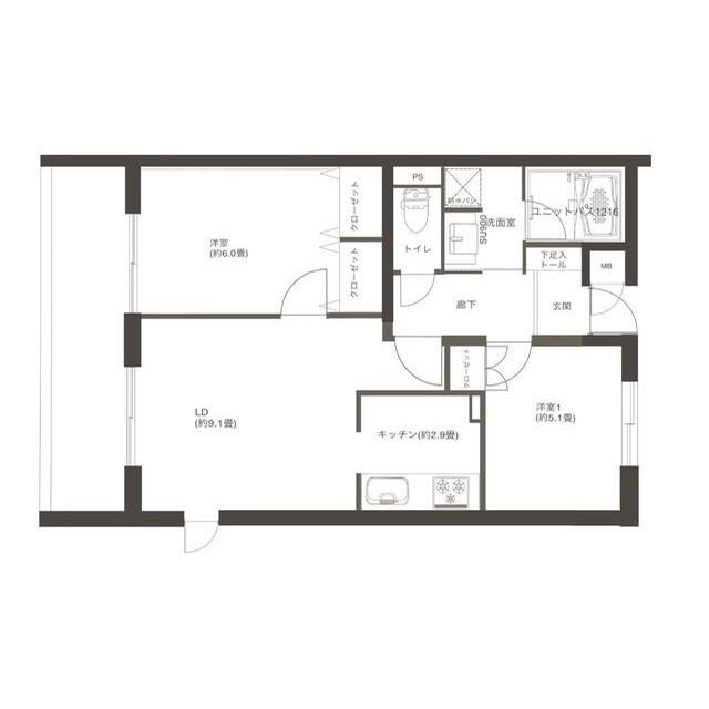 間取図(平面図)