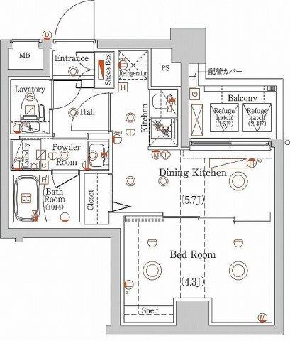間取図(平面図)