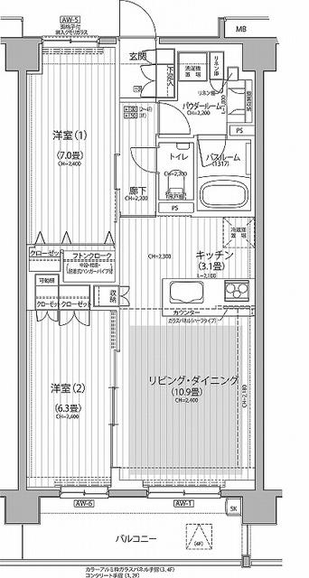 間取図(平面図)