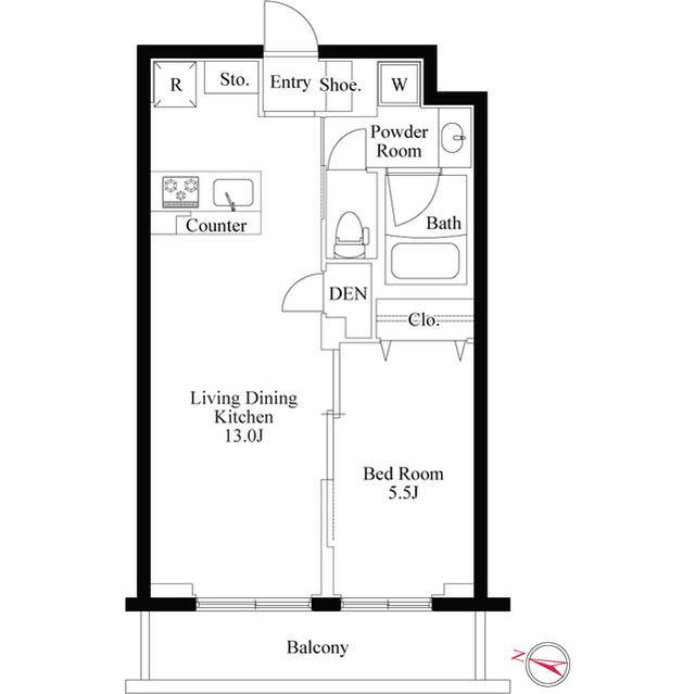 間取図(平面図)