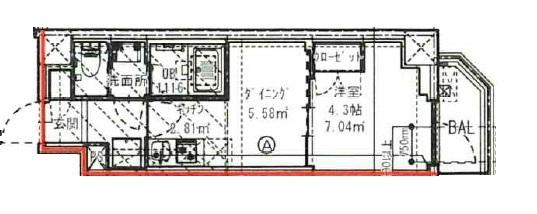 間取図(平面図)