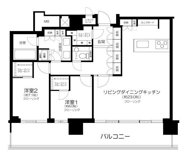 間取図(平面図)