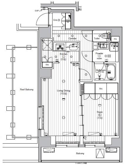 間取図(平面図)