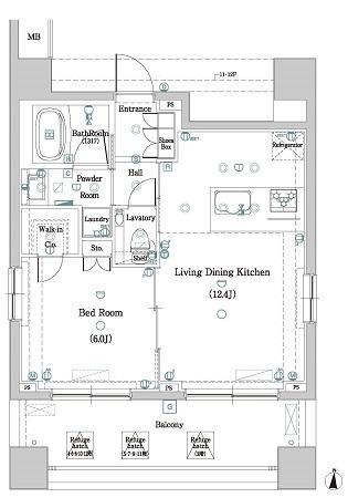 間取図(平面図)