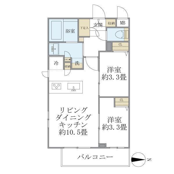 間取図(平面図)