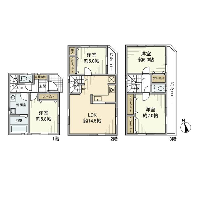 間取図(平面図)
