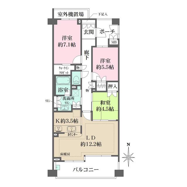 間取図(平面図)
