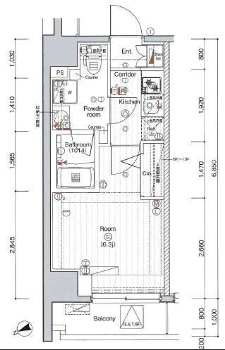 間取図(平面図)