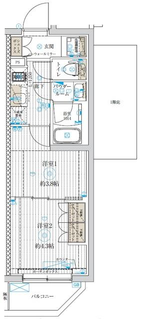 間取図(平面図)