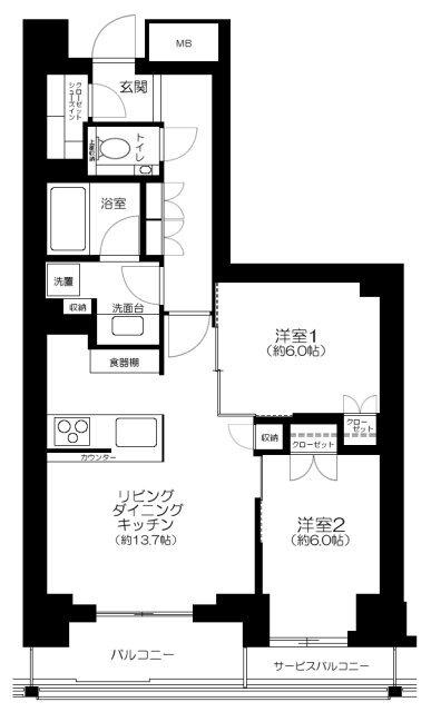 間取図(平面図)