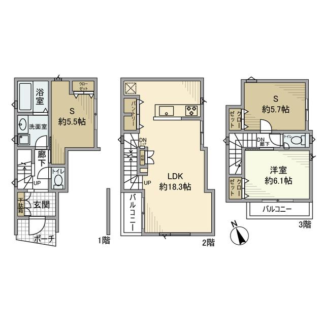 間取図(平面図)