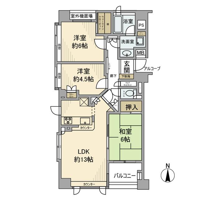 間取図(平面図)