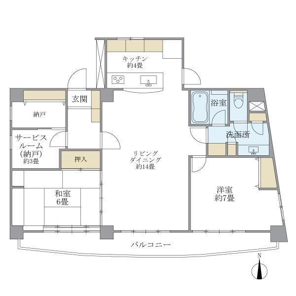間取図(平面図)