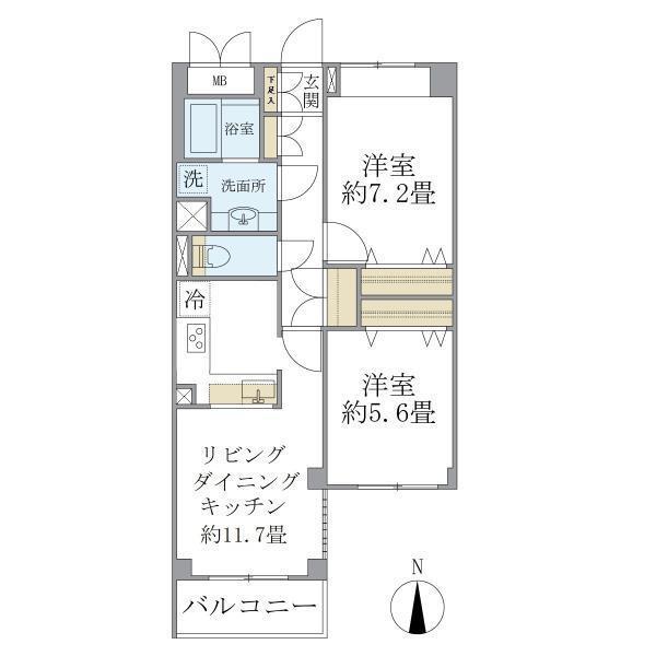 間取図(平面図)