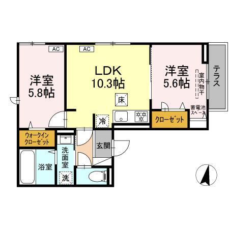  間取り図写真