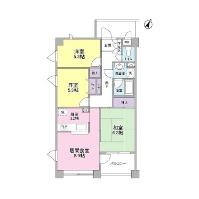  間取り図写真