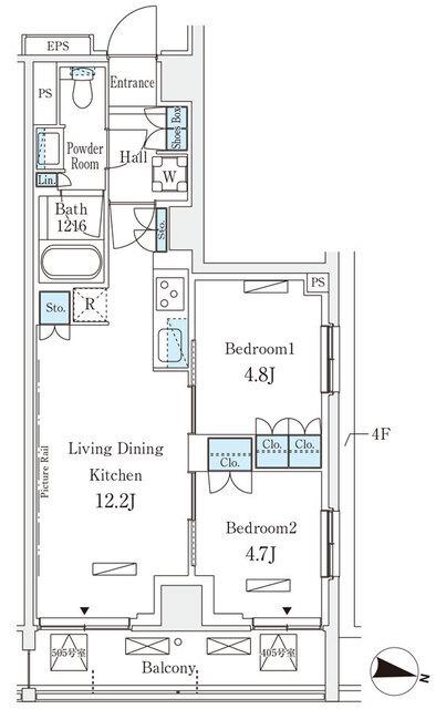  間取り図写真