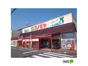 コノミヤ中根店：307m