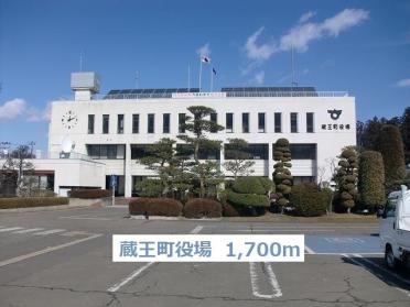 蔵王町役場：1700m