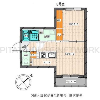  間取り図写真