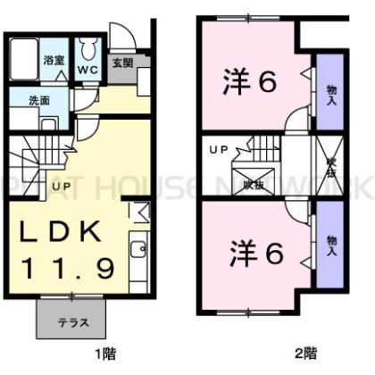  間取り図写真