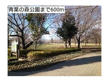 青葉の森公園：600m