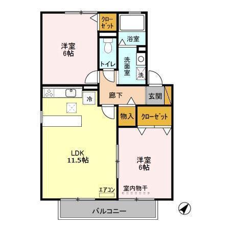  間取り図写真