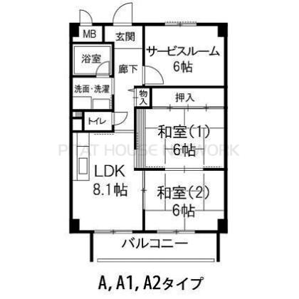 間取図(平面図)