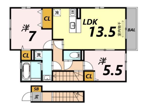 間取図(平面図)