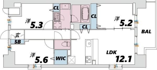 間取図(平面図)