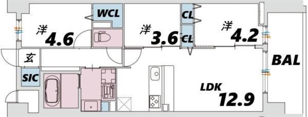 間取図(平面図)