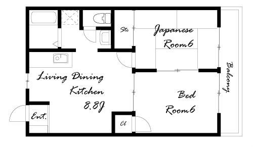 間取図(平面図)