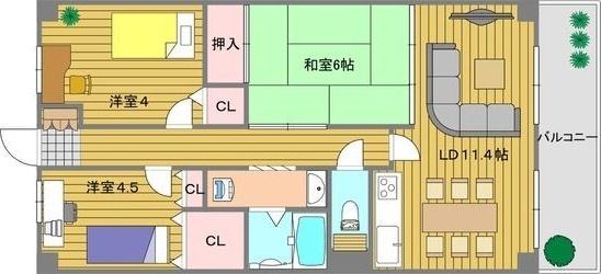 間取図(平面図)