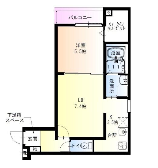 間取図(平面図)