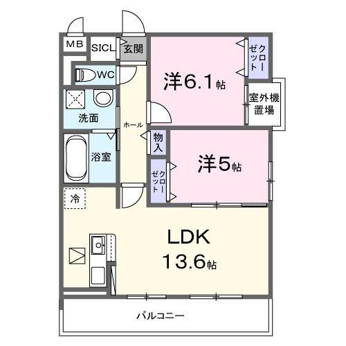 間取図(平面図)
