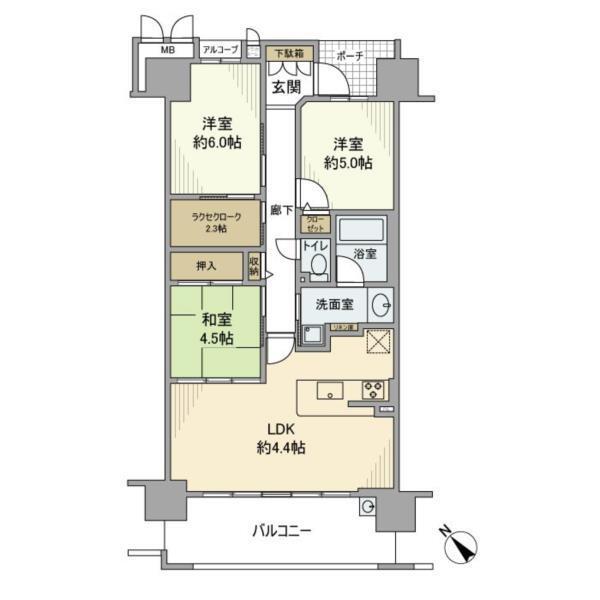 間取図(平面図)