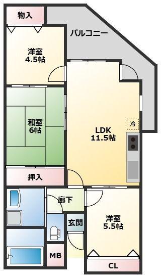 間取図(平面図)