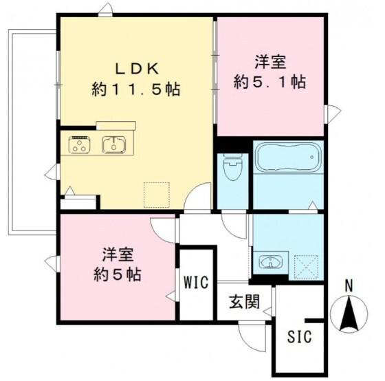 間取図(平面図)