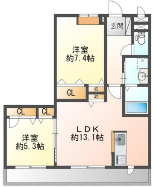 間取図(平面図)