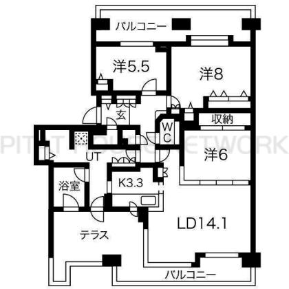  間取り図写真