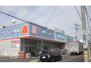 ウエルシア薬局市川東国分店：1300m