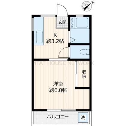 使いやすい１Kのお部屋