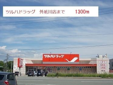 ツルハドラッグ　外旭川店：1300m