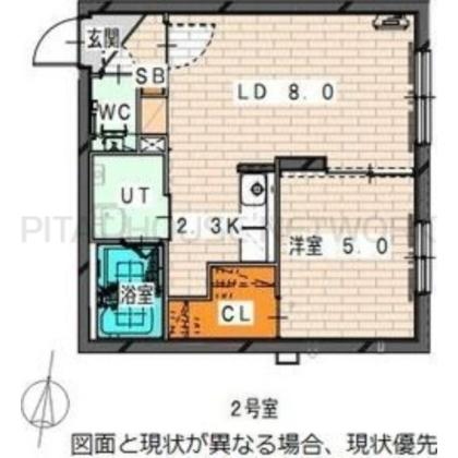  間取り図写真