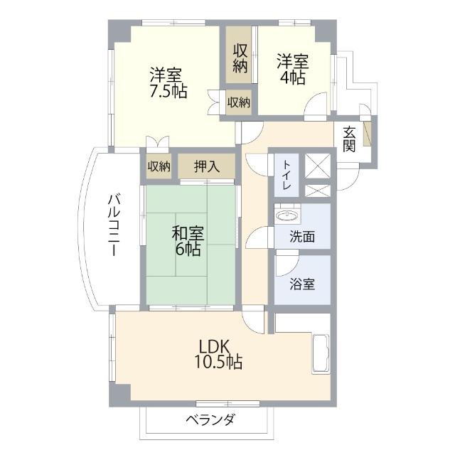 モラーダ大宮町（３０１） 間取り図画像