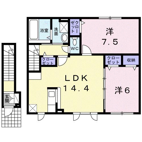  間取り図写真