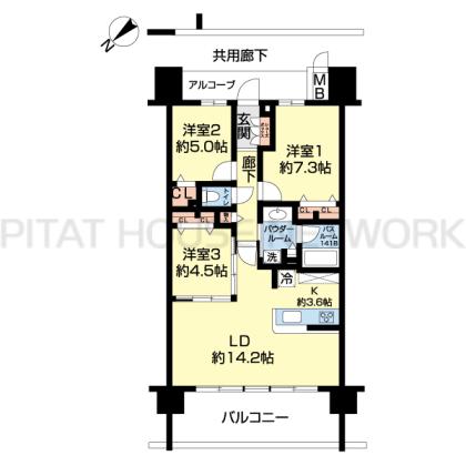  間取り図写真