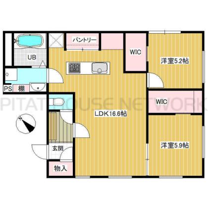  間取り図写真