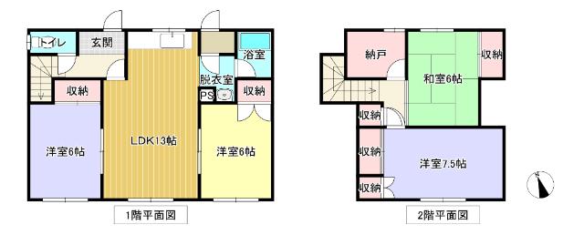  間取り図写真