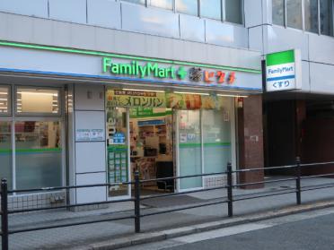 ファミリーマート＋薬ヒグチ天神橋二丁目店：603m